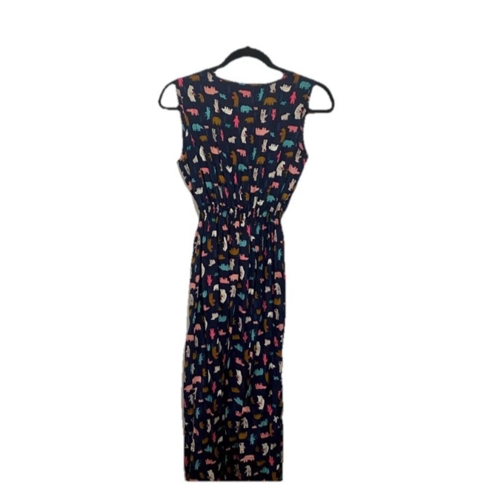 Boho Spring EuroSummer Renaissance Festival Print Maxi  S/M Pockets Beachy Artsy